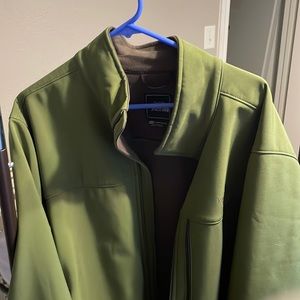 Green North face jacket XXL